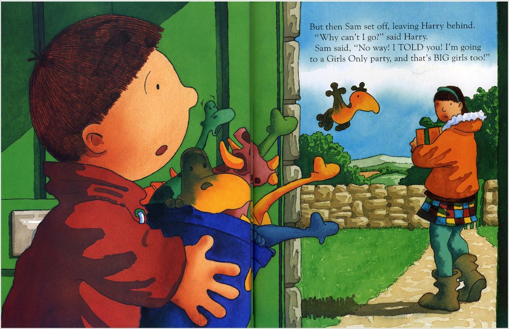 Harry and the Dinosaurs have a Happy Birthday