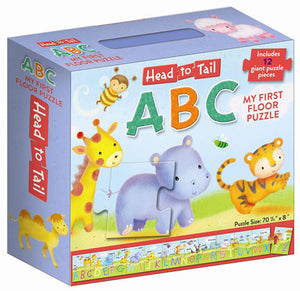 My First Floor Puzzle: Head to Tail ABCs