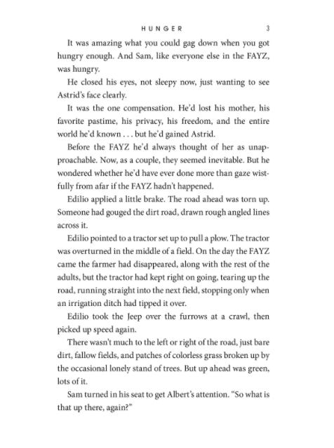 Hunger (The Gone Series)