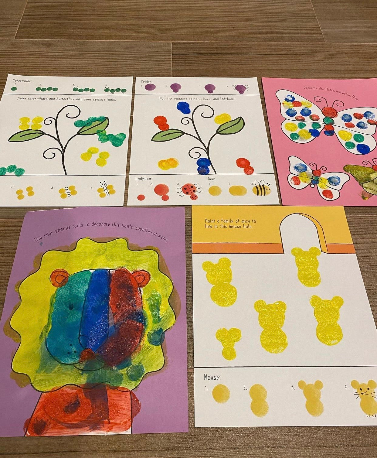 Animal Sponge Art