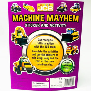 Machine Mayhem Sticker and Activity