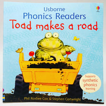 Load image into Gallery viewer, Usborne Phonics Readers: Toad Makes a Road
