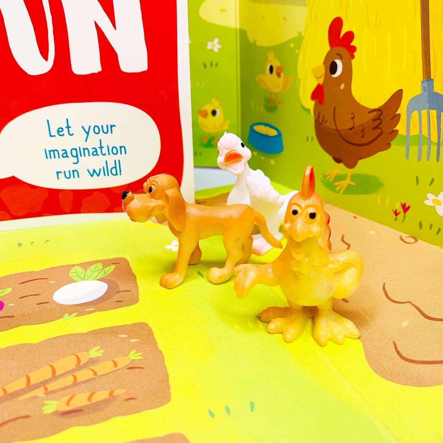 Fold-Out Play Scene Farm