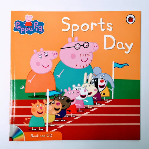Peppa Pig: Sports Day Book & CD