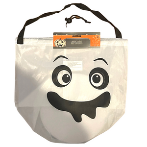 Halloween Ghost Trick or Treat Fabric Candy Bag