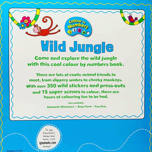 Colour by Numbers: Wild Jungle