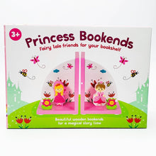 Load image into Gallery viewer, Wooden Princess Bookends