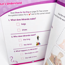 Load image into Gallery viewer, Disney Learning: Sofia the First: Reading and Comprehension Learning Workbook (Ages 5-6)