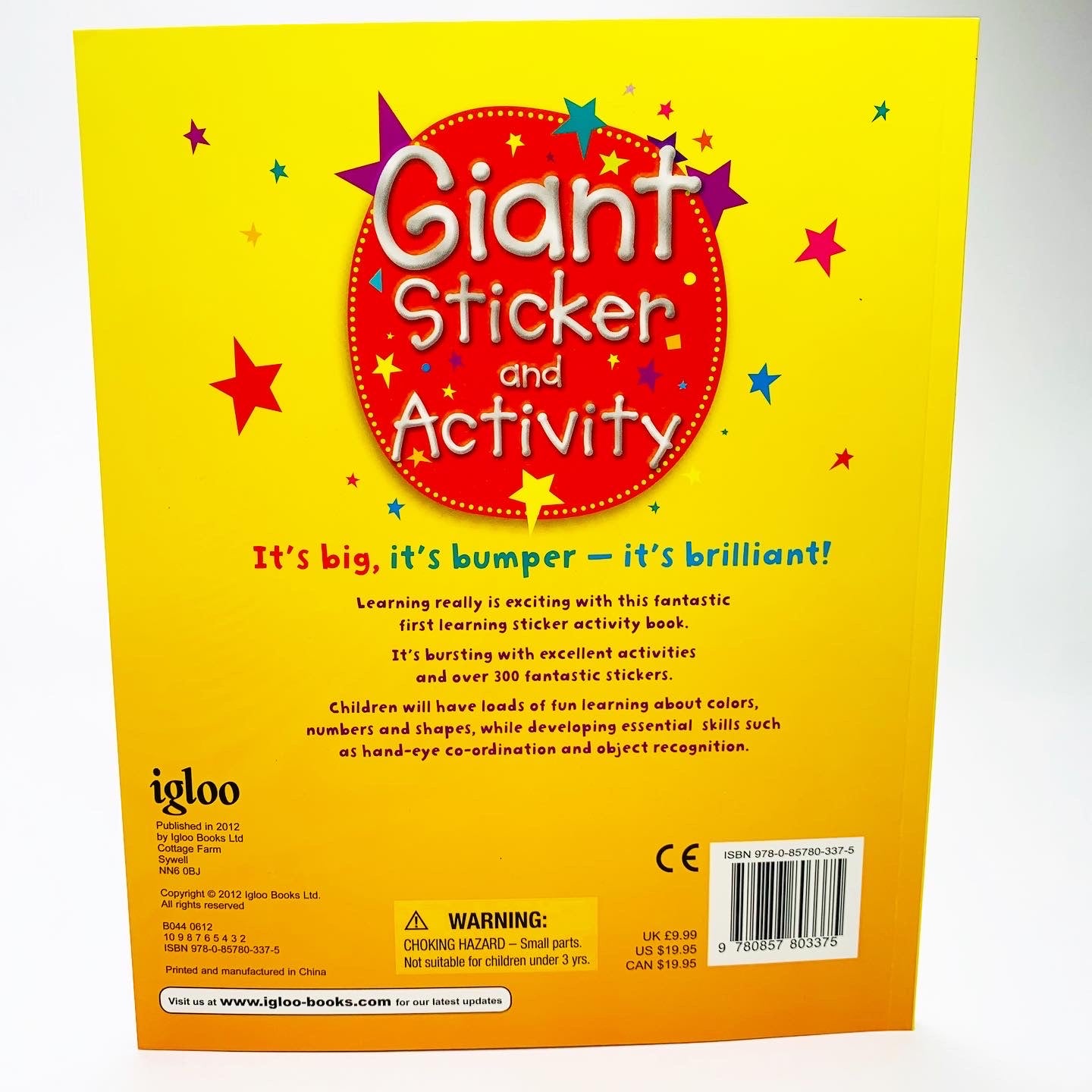 Giant Sticker and Activity