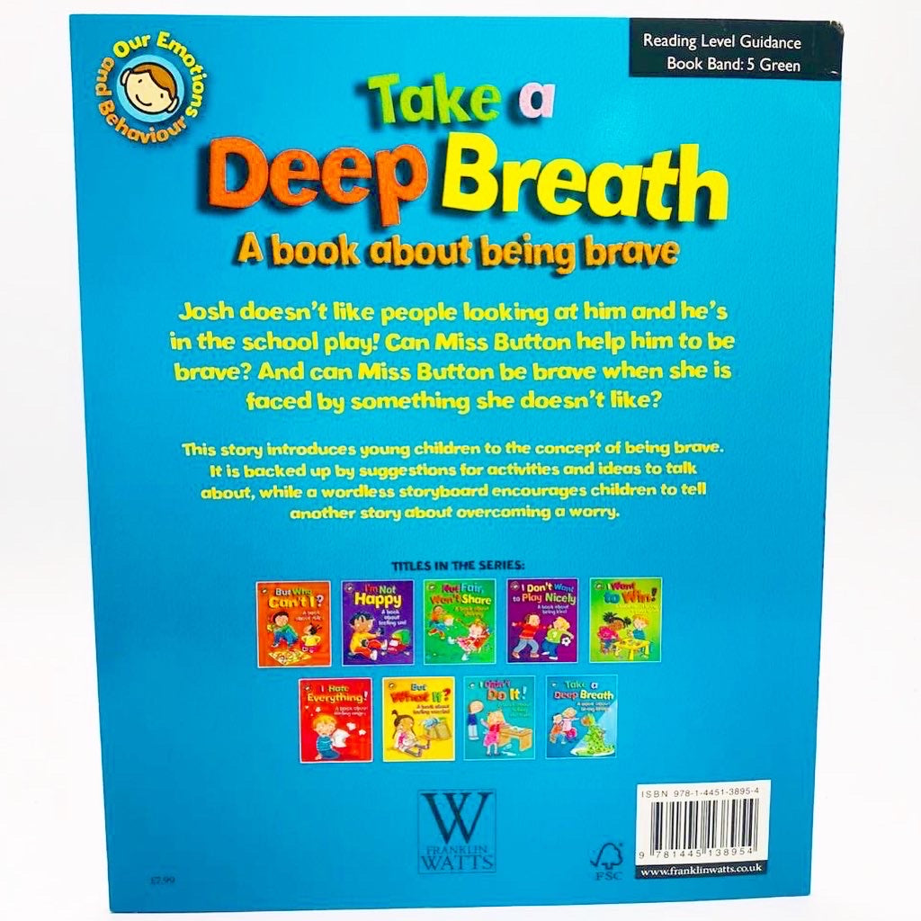 Take a Deep Breath: A book about being brave