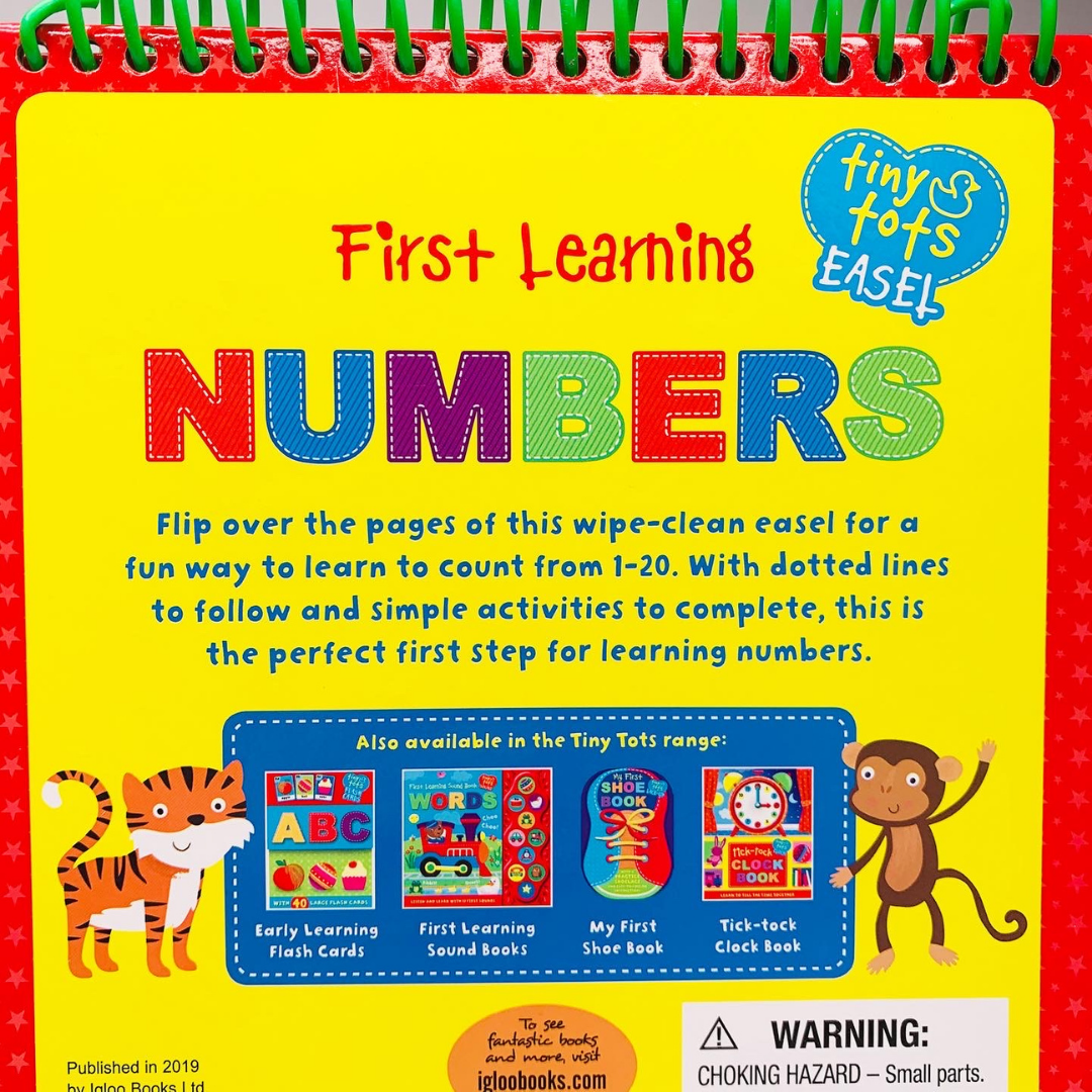 Tiny Tots Easel: First Learning Numbers