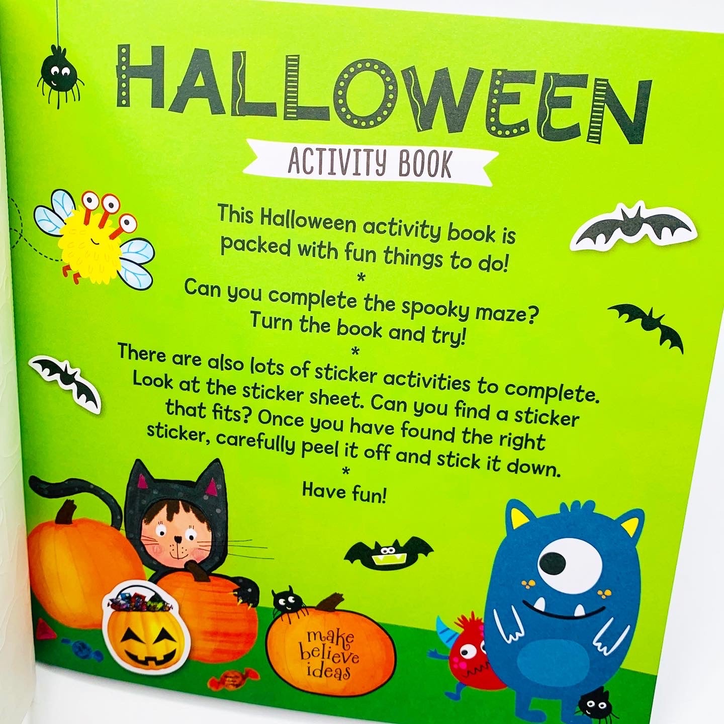 Halloween Maze Activity Book