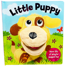 Load image into Gallery viewer, Little Puppy Puppet Book