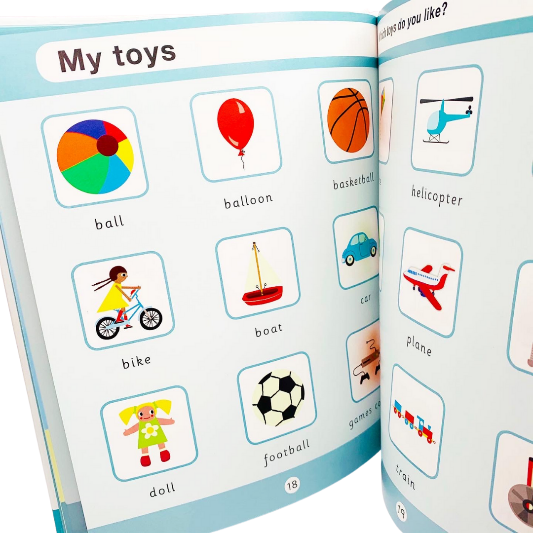 Help With Homework: Easy English My Things Vocabulary Book