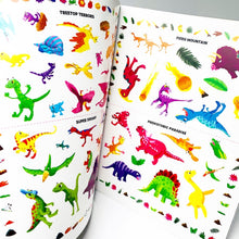Load image into Gallery viewer, My First Dinosaur Sticker Scenes