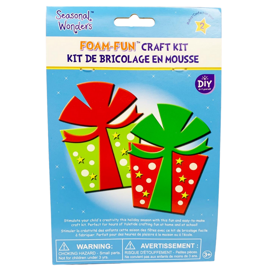 Christmas Fun-Foam Craft Kit: Christmas Presents (Set of 2)