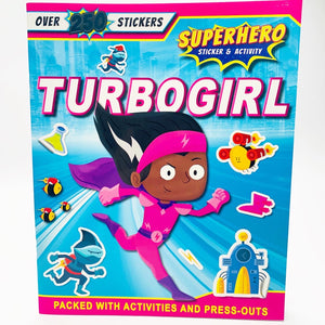 Turbogirl Sticker and Activity Adventure