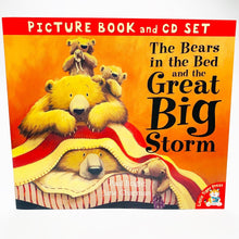 Load image into Gallery viewer, The Bears in the Bed and the Great Big Storm: Picture Book and CD