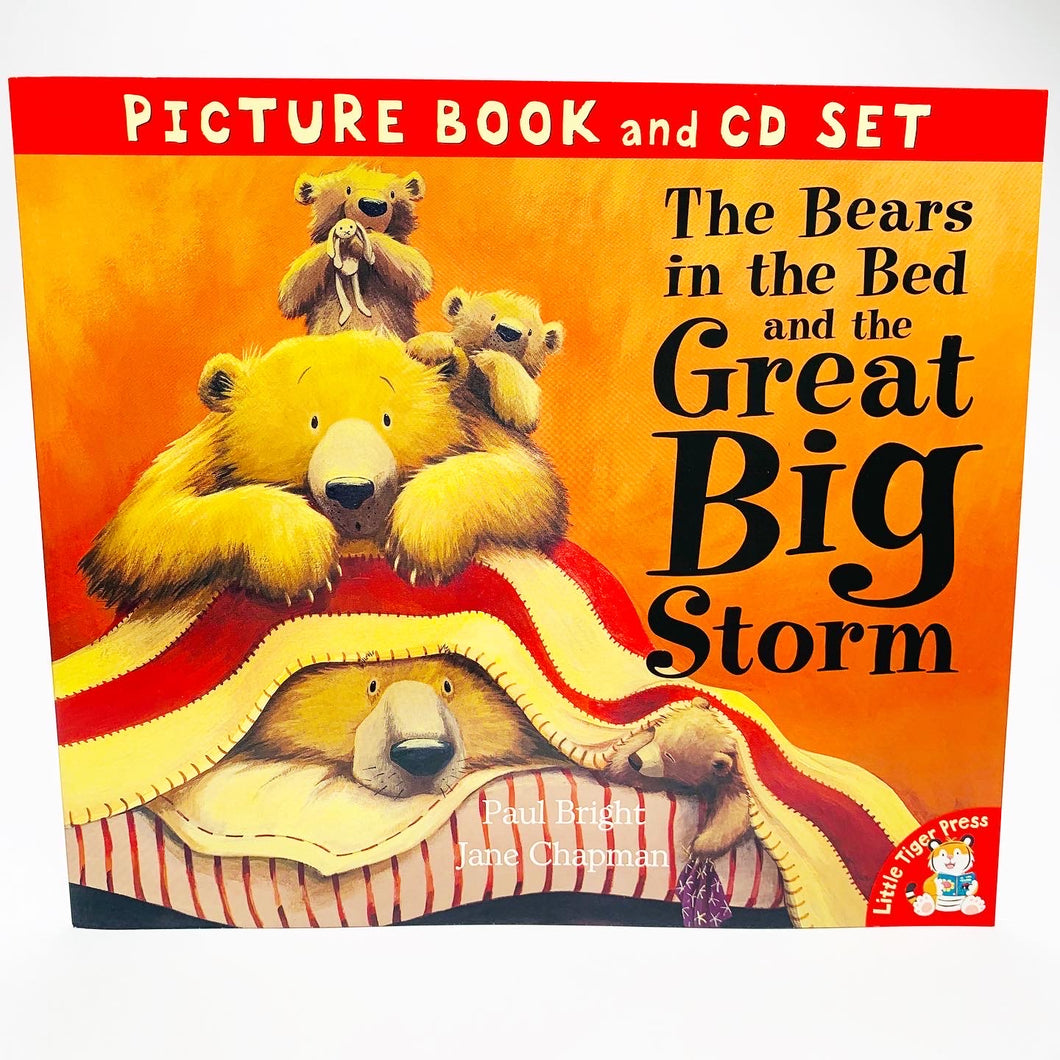The Bears in the Bed and the Great Big Storm: Picture Book and CD