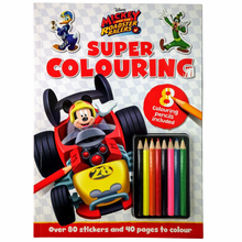 Load image into Gallery viewer, Mickey and the Roadster Racers Super Colouring