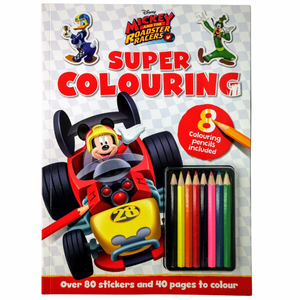 Mickey and the Roadster Racers Super Colouring
