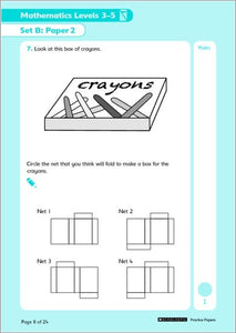 Practice Papers for Maths Level 3-5 (Ages 10-11)