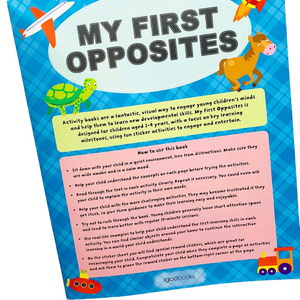 My First Opposites Sticker and Activity Book