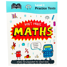 Load image into Gallery viewer, Help With Homework: Don&#39;t Panic Maths with Revision Poster Level 2 (Age 9+)