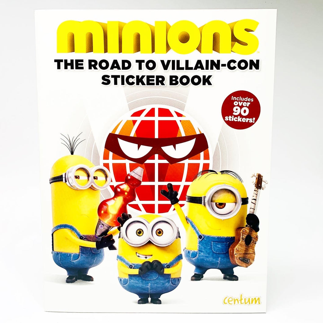 Minions: The Road to Villain-Con Sticker Book
