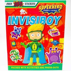 Invisiboy: Superhero Sticker and Activity Adventure