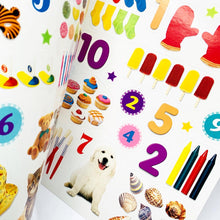 Load image into Gallery viewer, A Start-to-learn Sticker Book: Numbers