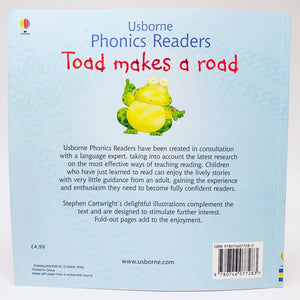 Usborne Phonics Readers: Toad Makes a Road