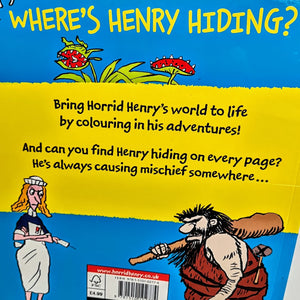 Where’s Horrid Henry? Colouring Book