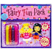 Load image into Gallery viewer, Fairy Fun Pack (Activities, Sticker Books, and Crayons)