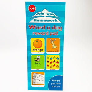Help With Homework: Word a Day Reward Pad (Ages 5+)
