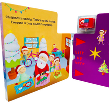 Load image into Gallery viewer, Santa&#39;s Busy Christmas: Book with Play Track and Toy! (Busy Day Board Book)