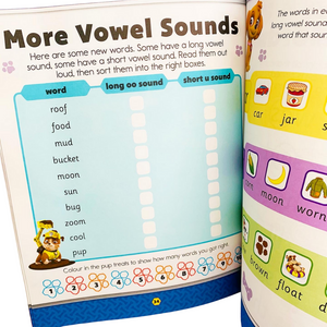 PAW Patrol: Early Learning Workbook - First Spelling (Ages 4-5)