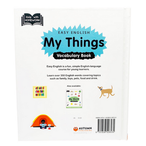 Help With Homework: Easy English My Things Vocabulary Book