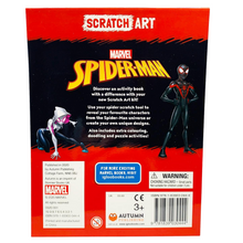 Load image into Gallery viewer, Marvel Spider-Man: Scratch Art