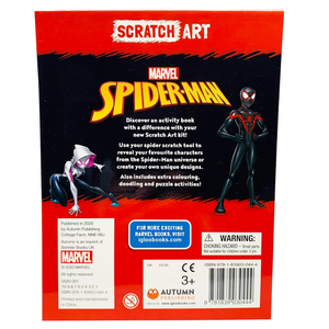 Marvel Spider-Man: Scratch Art