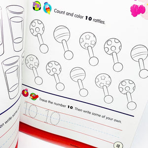 Sesame Street: Numbers Educational Workbook