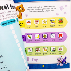 PAW Patrol: Early Learning Workbook - First Spelling (Ages 4-5)