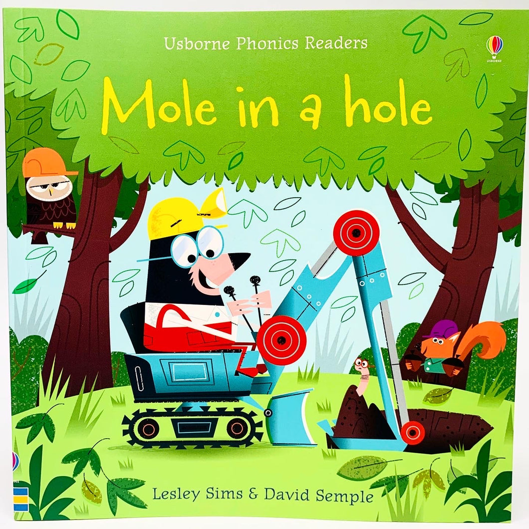Usborne Phonics Readers: Mole in a Hole