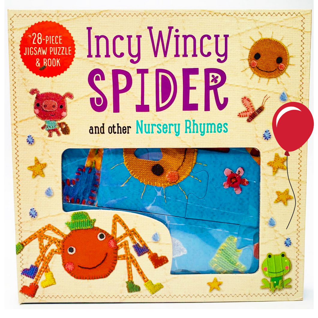 Incy Wincy Spider Jigsaw Puzzle & Book