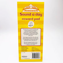 Load image into Gallery viewer, Help With Homework: Sound a Day Reward Pad (Ages 5+)