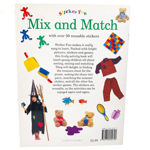 Sticker Fun Mix and Match (with over 50 reusable stickers)