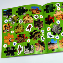 Load image into Gallery viewer, Dinosaur Sticker Jigsaw Book