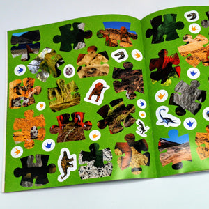 Dinosaur Sticker Jigsaw Book