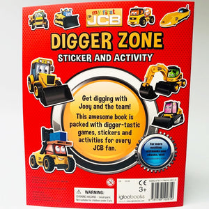 Digger Zone Sticker and Activity Book