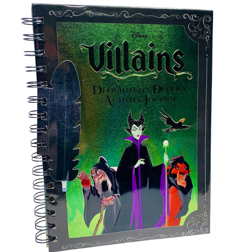 Disney Villains: Delightfully Devious Activity Journal and Pen